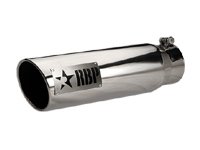 RBPマフラーチップ マフラーチップ RBP ブラック ツートーンロゴ レッドスター 12