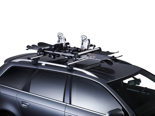 スキー スノーボードキャリア THULE/スーリー 汎用 スライド機能付き ...