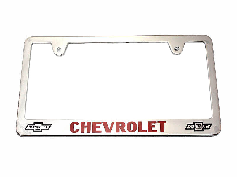 クロームナンバーフレーム シボレー 日本サイズ用｜キャルウイング