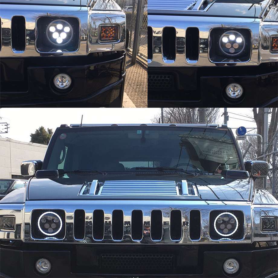 HUMMER/ハマー H2 SUT | ハローエンジェルアイズヘッドライト LED