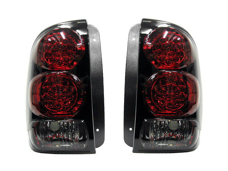 02y- トレイルブレイザー LEDテールランプ レッドスモーク