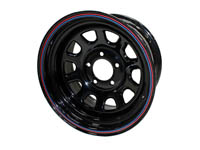 アストロ サファリ AWC デイトナ ホイール ブラック 15インチ 7J +-0