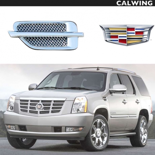 キャデラック エスカレード E＆G メッシュグリル 2002～06年式 2002-2006 Cadillac Escalade E&G Classics Metal Vertical