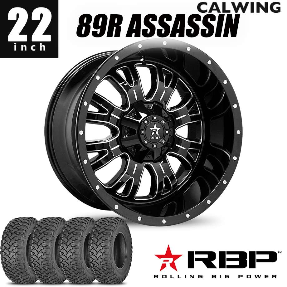 ハマー H2 | ホイール RBP 89R ASSASSIN 22インチ 12J グロスブラック 