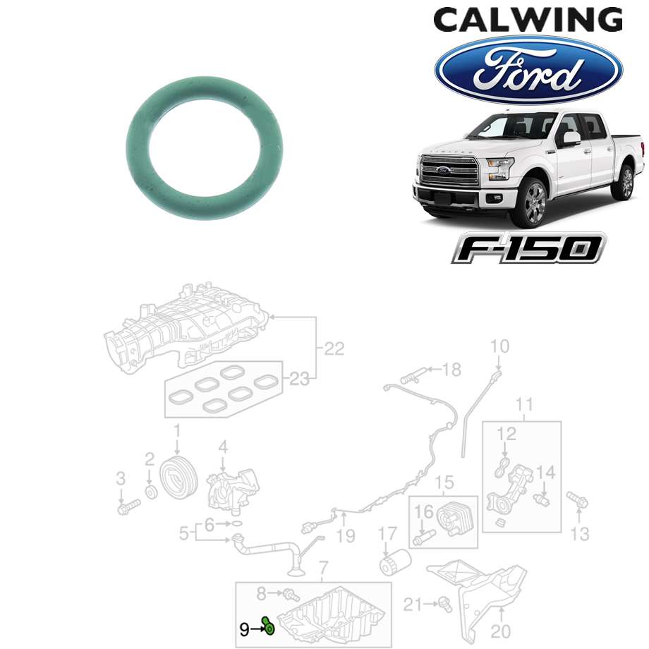 大流行中！ Laforza V8 Ford Ford Mustang Bronco Boundary F-150エンジンオイルパンガスケットセット対応 