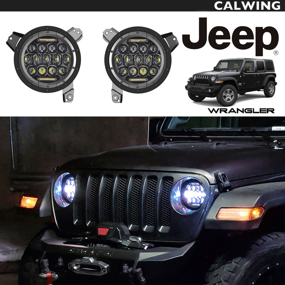 Jeep ジープ Wrangler ラングラー Jl 超高輝度 カスタム Ledヘッドライト Rgbアクセント付 Drl Hi Low Ledヘッドライト Led オフロード 18y アメ車パーツ キャルウイング パーツセンター Jeep ジープ Wrangler ラングラー Jl 超高輝度 カスタム Ledヘッドライト Rgbアクセント付 Drl Hi Low Ledヘッドライト Led オフロード 18y アメ車パーツ キャルウイング パーツセンター