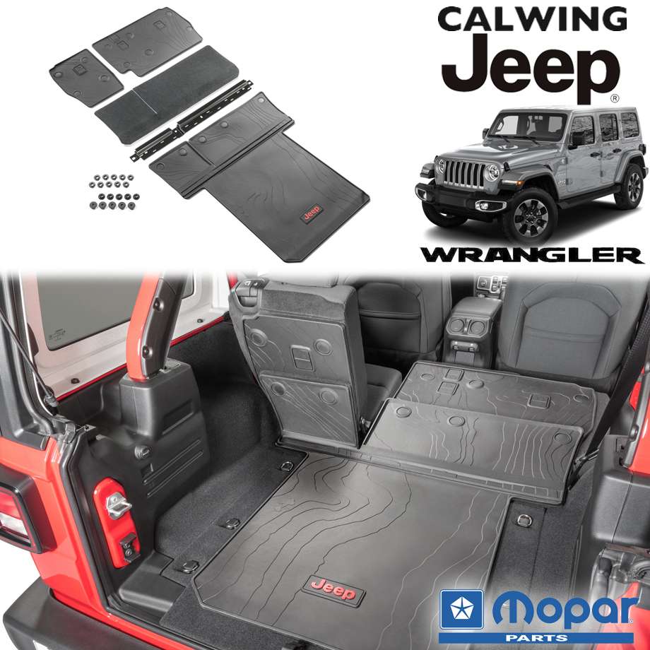 送料無料????新品❗️Jeepゴム布リバーシブル純正ラングラーJLカーゴマット