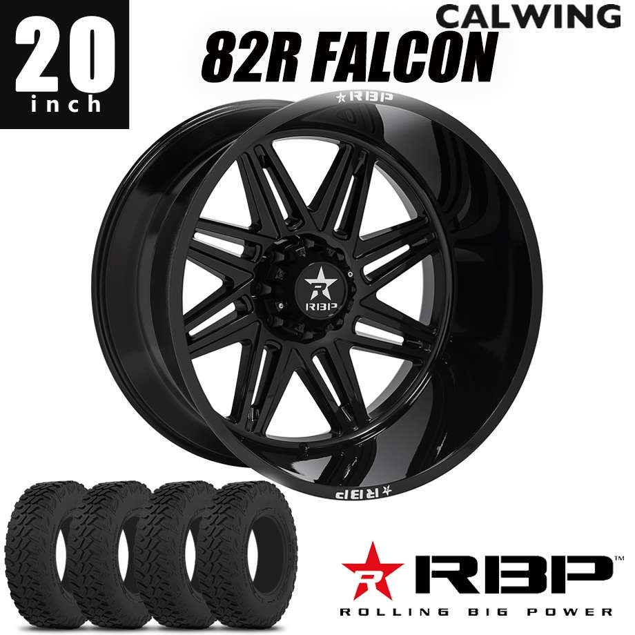 07 18y Jk 18 21y Jl ジープ ラングラー ホイール Rbp r Falcon インチ 10j フルブラック Mudタイヤ4本セット キャルウイング パーツセンター