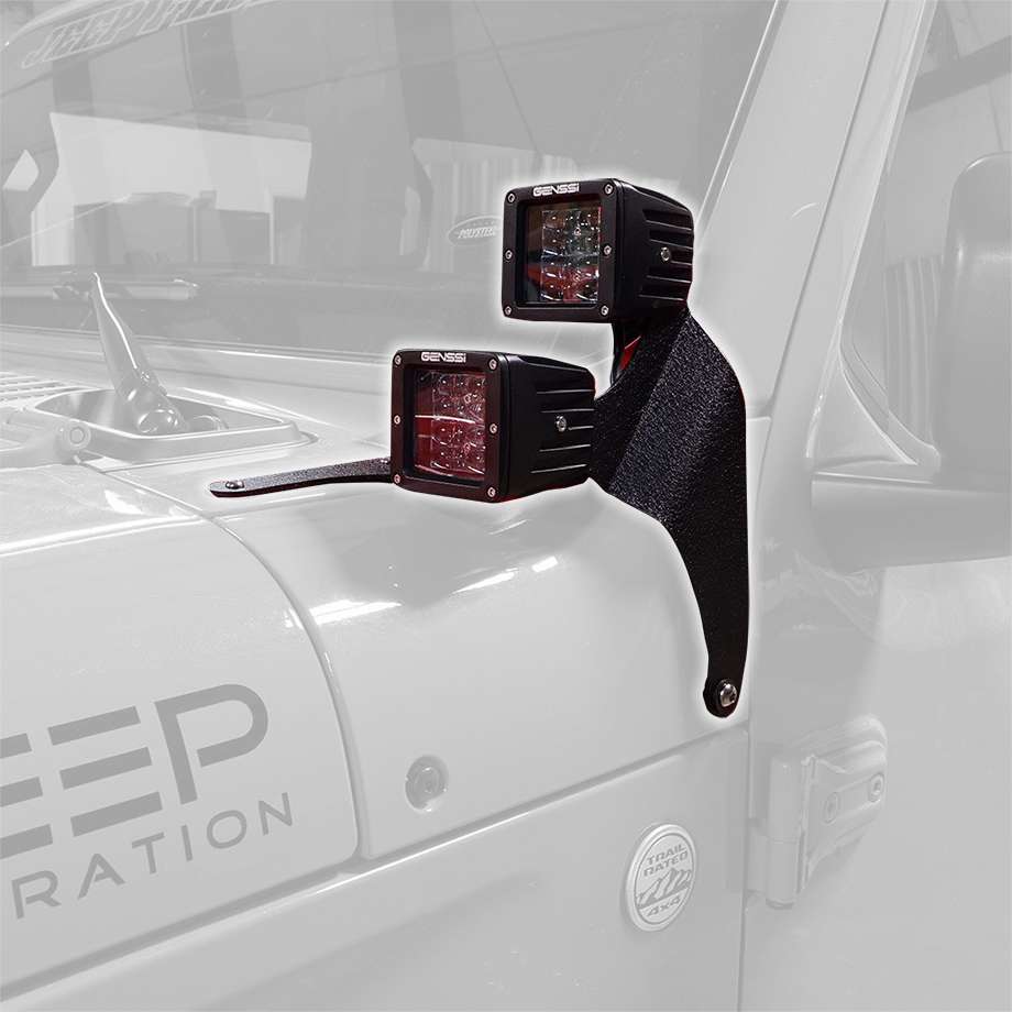 JK-LMB ライトマウントブラケット ラングラー専用 フォグマウント