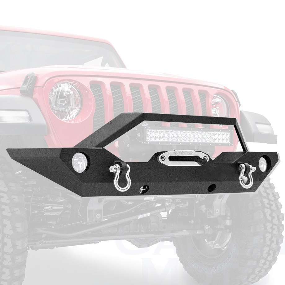 72％以上節約 フォグライト 07-18にフィットするジープラングラーJK w トウフックホールフロントバンパーカバー Fit For 07-18  Jeep Wrangler JK Fog Light Tow Hook Holes Front Bumper Cover 