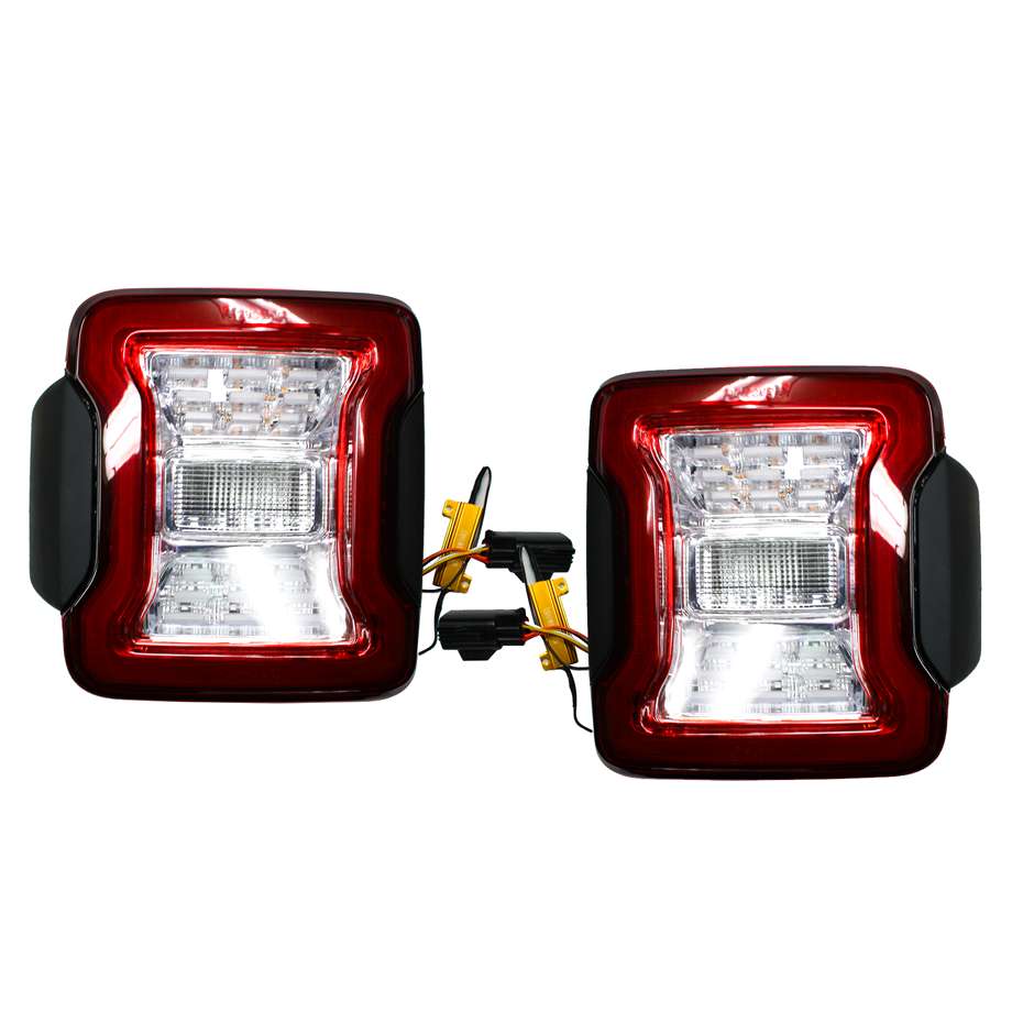 保証書付】 AL USA ユーロ バージョン LED テール ランプ 適用: ジープ