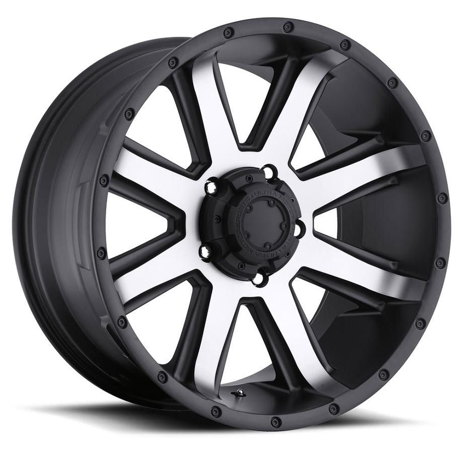 07-16y タンドラ ホイール ULTRA195U サテンブラックマシンフェイス 18