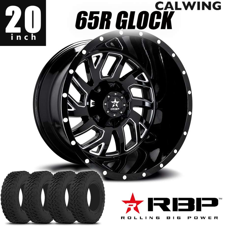 07y- タンドラ | ホイール RBP 65R GLOCK 20インチ 10J グロスブラック 