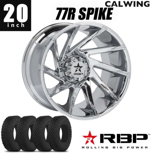 07y- タンドラ | ホイール RBP 77R SPIKE 20インチ 10J オールクローム