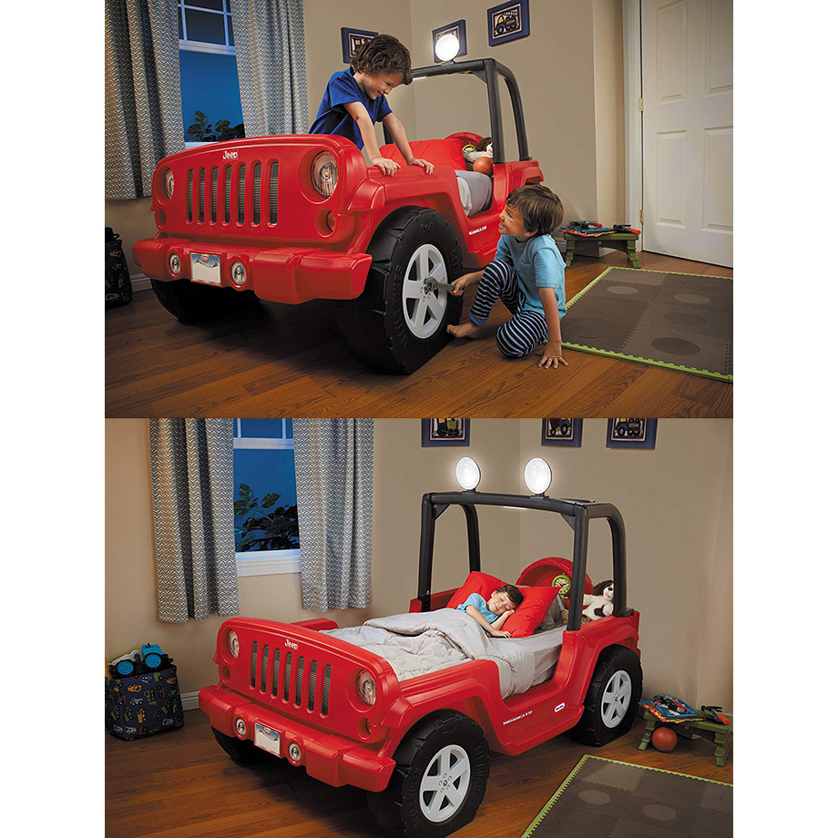 値下げ！リトルタイクスの車型のベッド