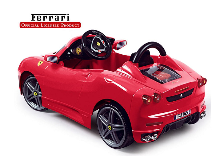 電動乗用 フェラーリ F430モデル レッド 6V｜キャルウイング パーツ