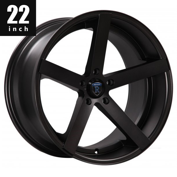 ホイール ROHANA ロハナ RC22 9.0J 4本セット 22インチ マットブラック 