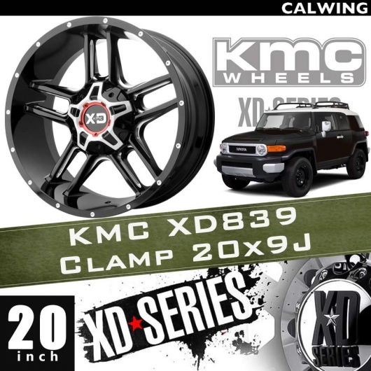 150プラドKMC wheel　XD822 MonsterⅡ