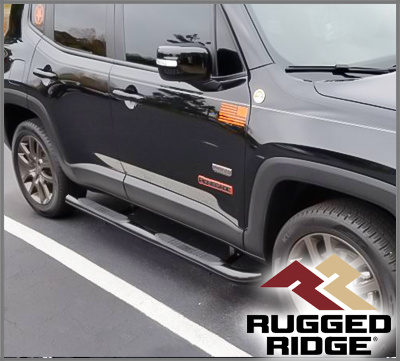 サイドステップ ブラック RUGGED RIDGE